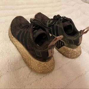 Extremely used adidas shoes